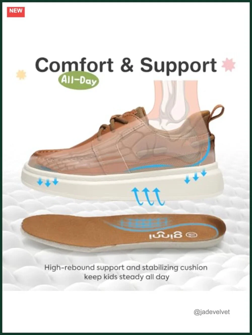 Boys Slip On Loafers - Lightweight EVA Sole - Easy On/Off Dress Shoes